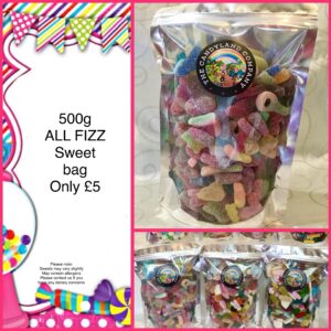 500g ALL FIZZ SWEET BAG