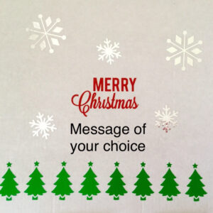 Personalised Christmas Sweet Box