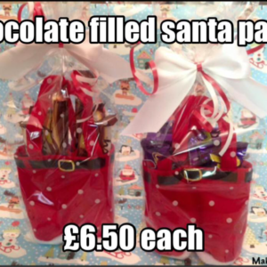 Chocolate filled Santa pants