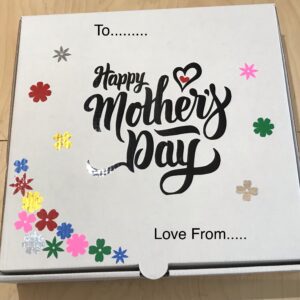 Personalised vinyl Mother’s Day sweet box