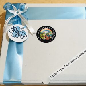 Personalised Father’s Day Ribbon Sweet Box