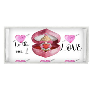 “To the one I love” Valentine’s chocolate bar