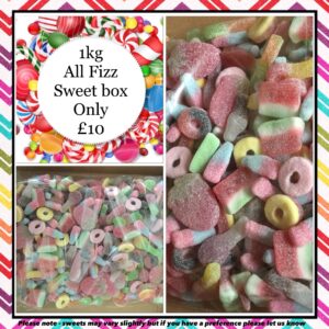 1kg ALL FIZZ sweet box