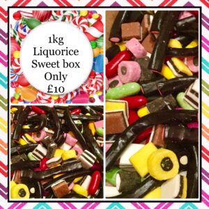 1kg  LIQUORISH MIX sweet box
