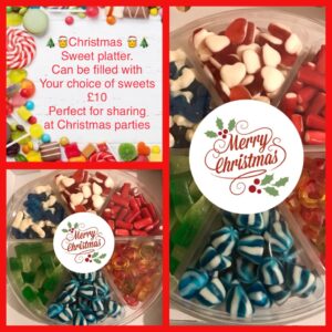 Christmas platter
