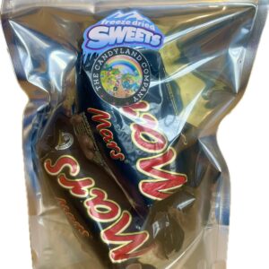 Freeze dried chocolate caramel bar